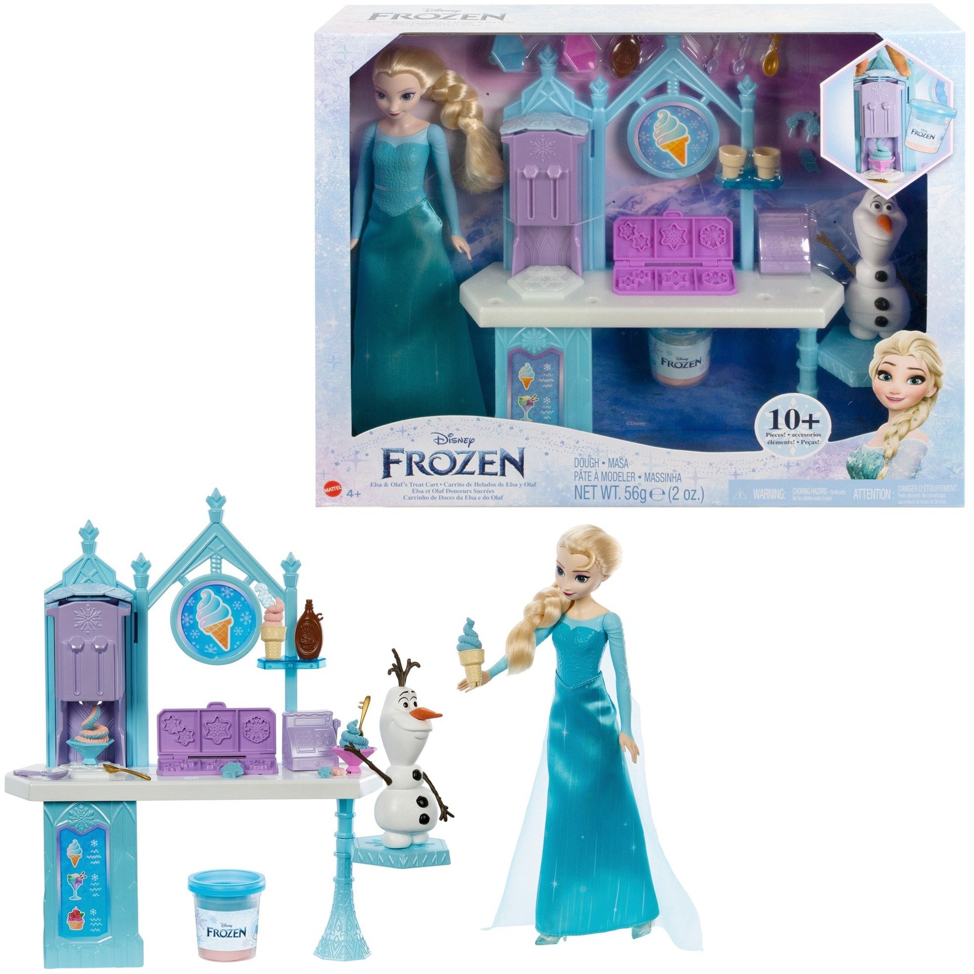 Mattel Disney Die Eiskönigin Elsas und Olafs Eiscreme-Stand