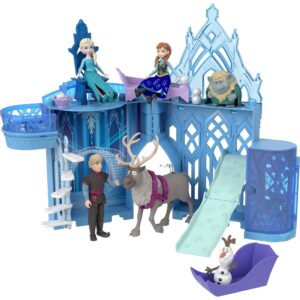 Mattel Disney Die Eiskönigin Steck- und Stapelschlösser: Elsas Eispalast