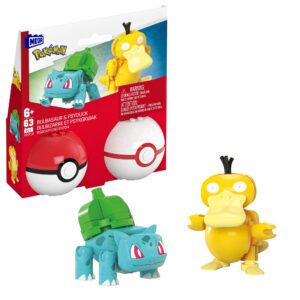 Mattel MEGA Pokémon Poké Ball - Bulbasaur und Psyduck