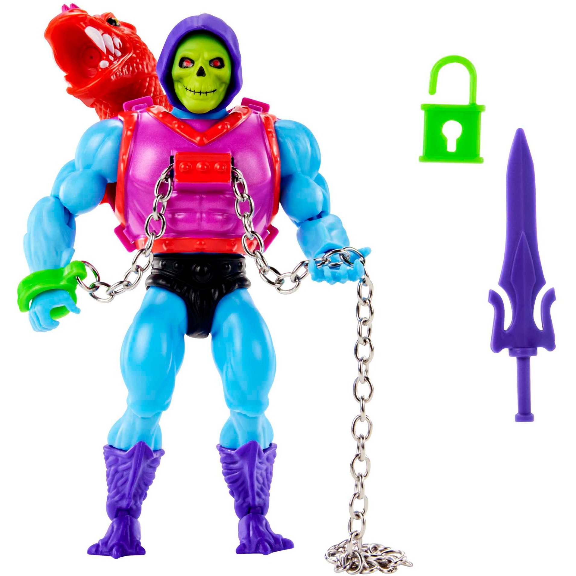 Mattel Masters of the Universe Origins Actionfigur Deluxe Dragon Blaster Skeletor