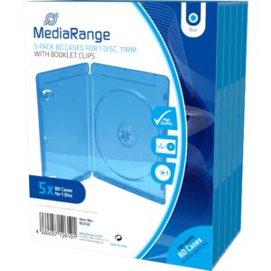 MediaRange BD Videobox Retail-Pack Single 5St