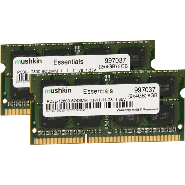 Mushkin SO-DIMM 8 GB DDR3-1600 (2x 4 GB) Dual-Kit