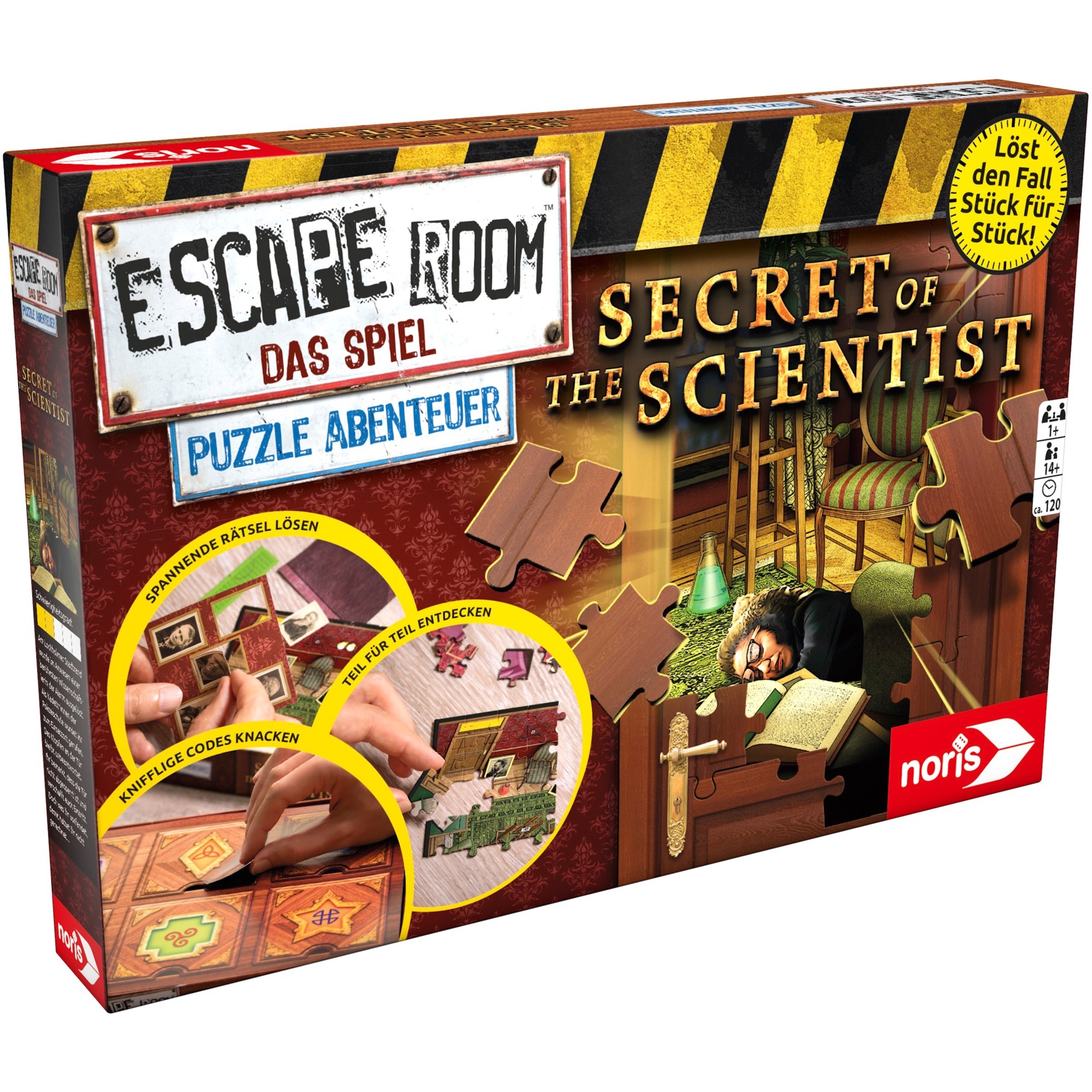 Noris Escape Room - Das Spiel Puzzle Abenteuer: The Secret of the Scientist