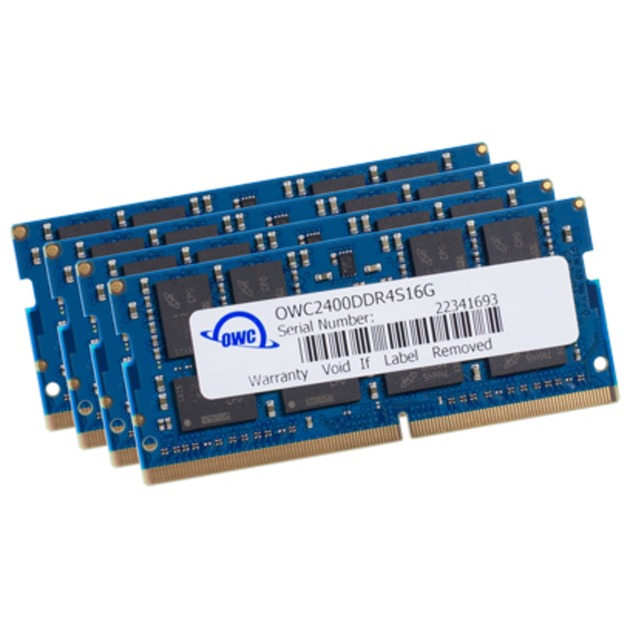 OWC SO-DIMM 64 GB DDR4-2400 (4x 16 GB) Quad-Kit