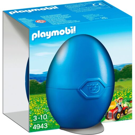 PLAYMOBIL 4943 Junge mit Kindertraktor