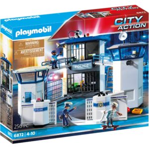 PLAYMOBIL 6872 City Action Polizei-Kommandozentrale mit Gefängnis