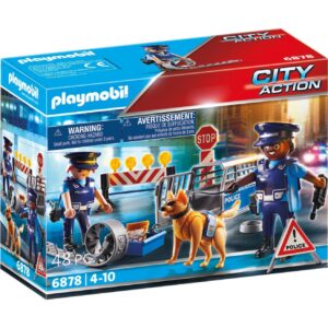 PLAYMOBIL 6878 City Action Polizei-Straßensperre