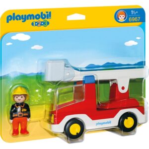 PLAYMOBIL 6967 1.2.3 Feuerwehrleiterfahrzeug