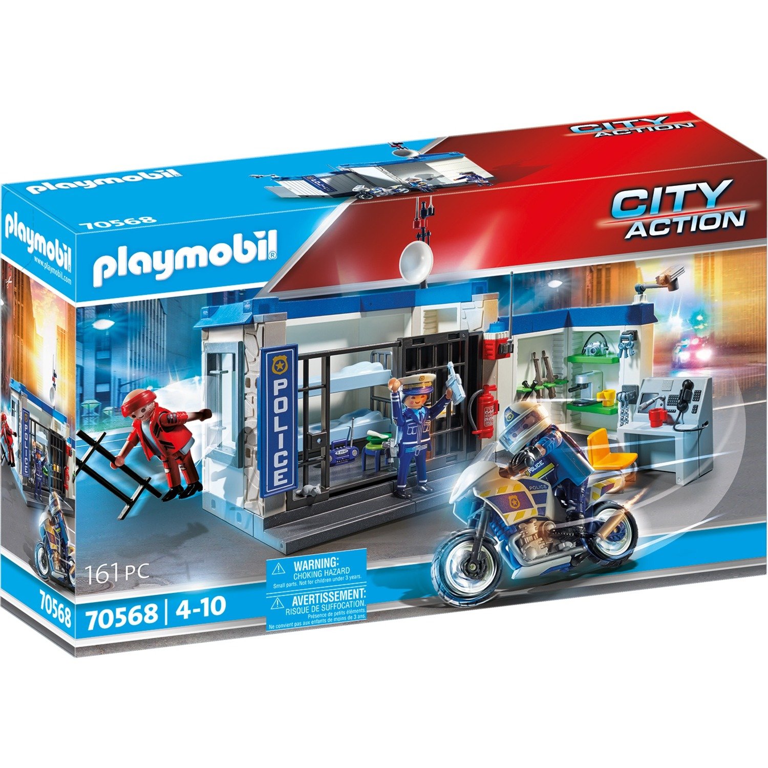 PLAYMOBIL 70568 City Action Polizei: Flucht aus dem Gefängnis