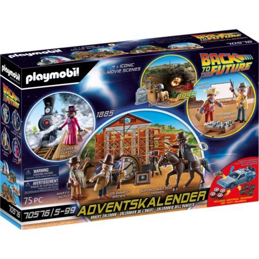 PLAYMOBIL 70576 Back to the Future Adventskalender "Back to the Future Part III"