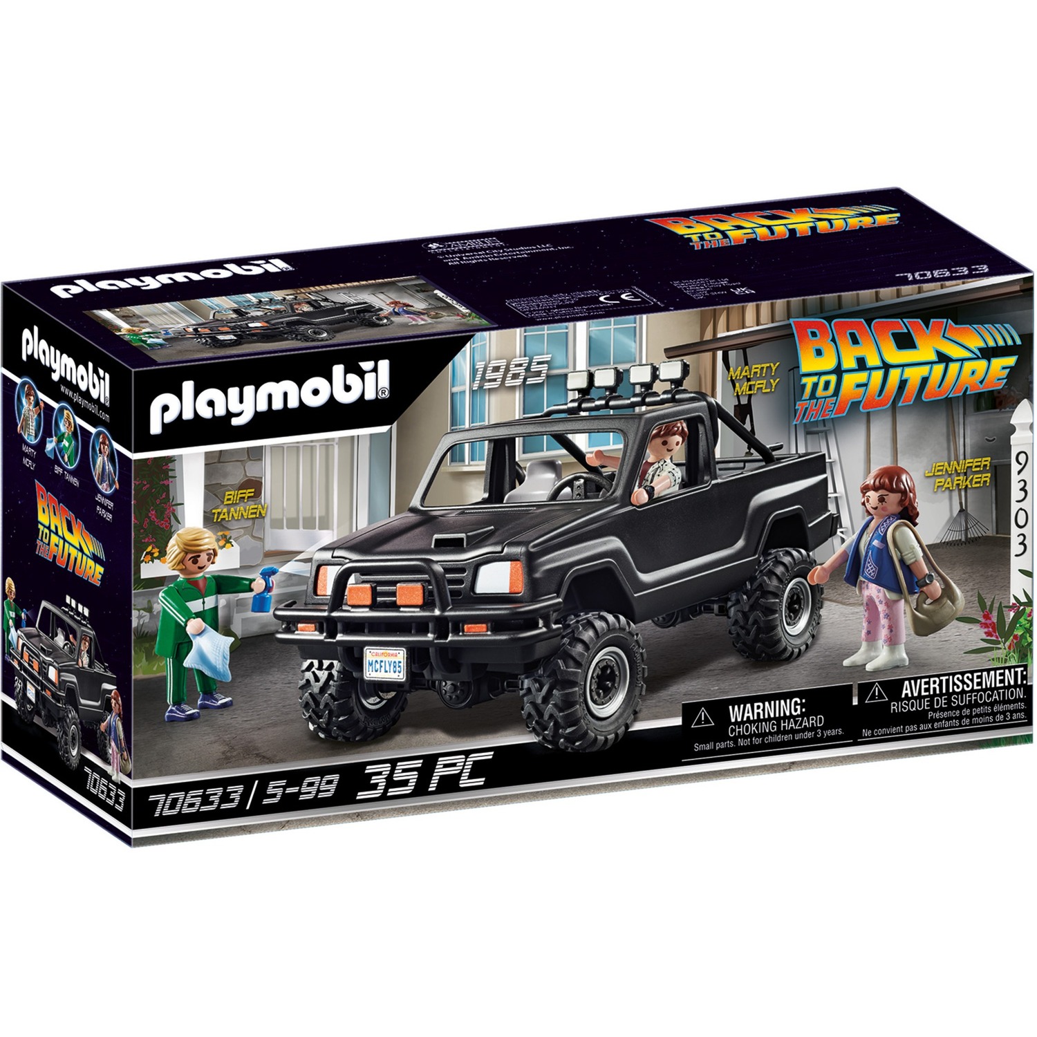 PLAYMOBIL 70633 Back to the Future Marty''s Pick-up Truck