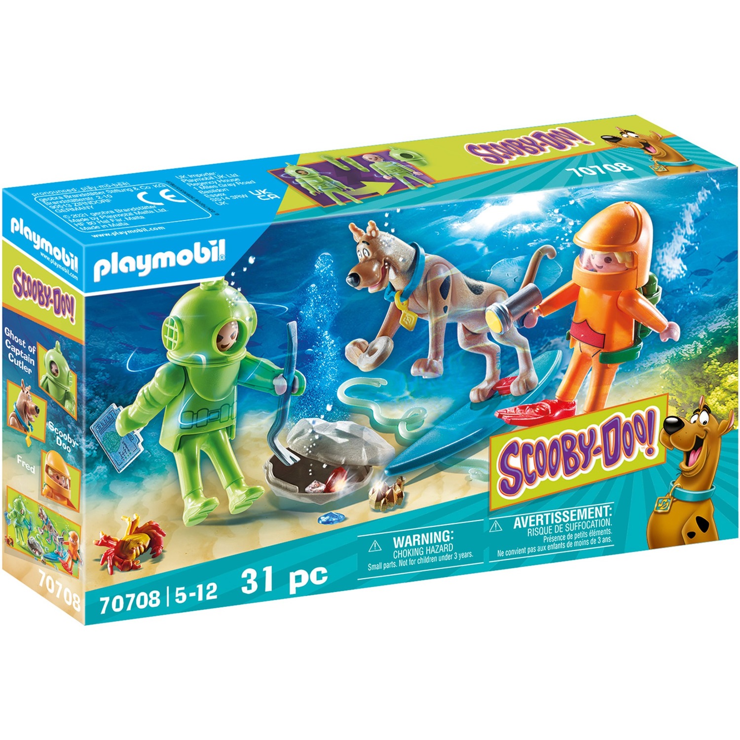 PLAYMOBIL 70708 SCOOBY-DOO! Abenteuer mit Ghost of Captain Cutler