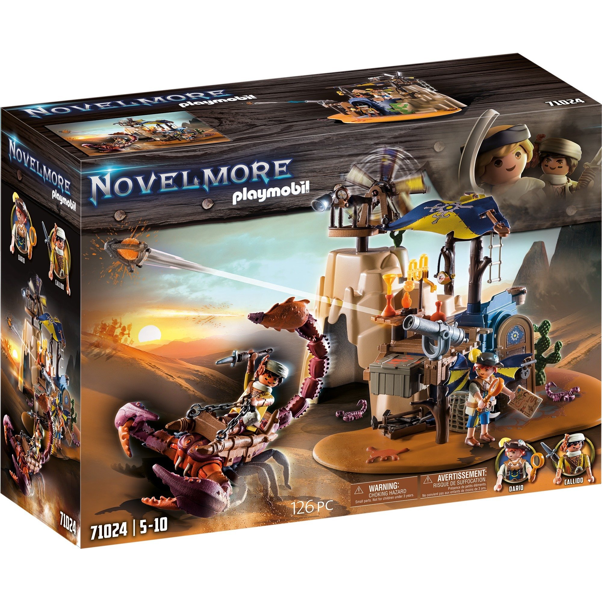 PLAYMOBIL 71024 Novelmore Sal''ahari Sands - Skorpionjagd am Wrack