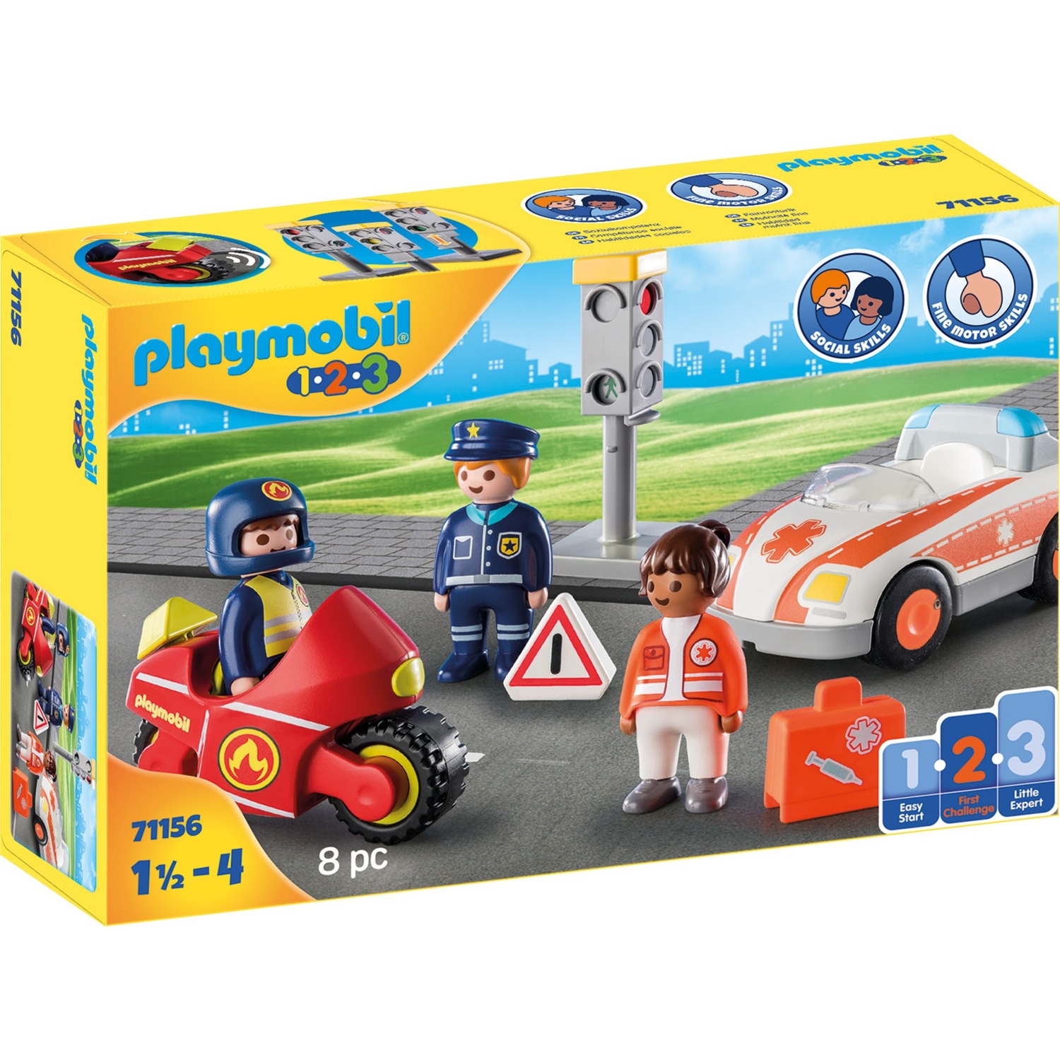 PLAYMOBIL 71156 1.2.3 Helden des Alltags
