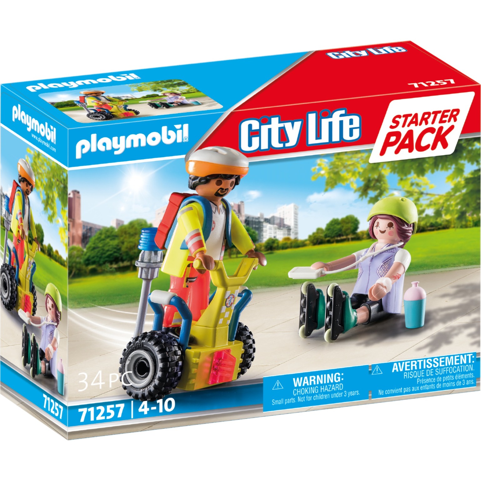 PLAYMOBIL 71257 City Life Starter Pack Rettung mit Balance-Racer