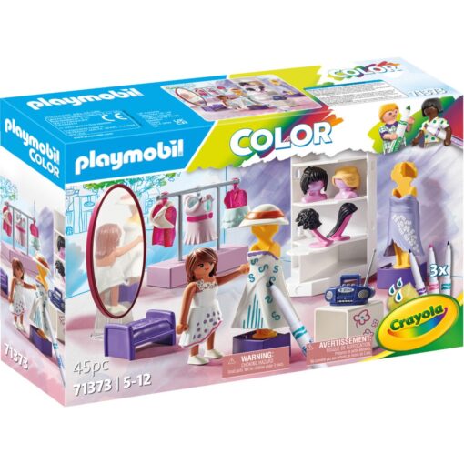 PLAYMOBIL 71373 Color Fashion Design Set
