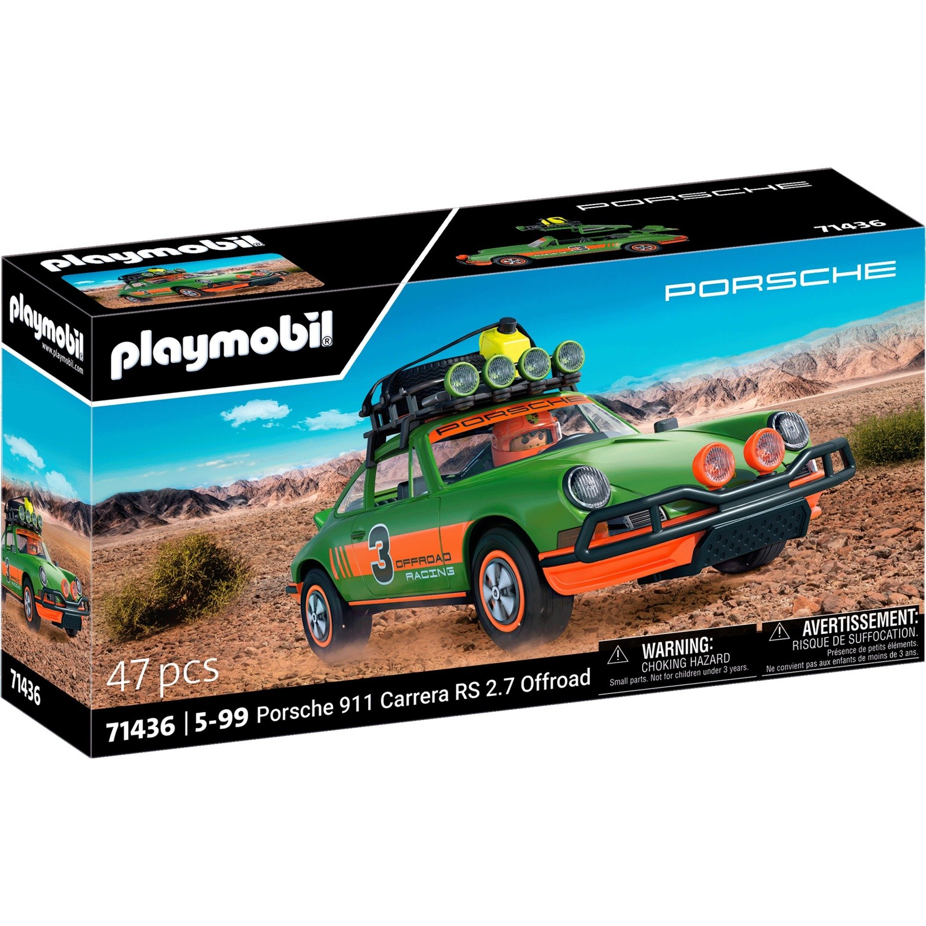 PLAYMOBIL 71436 Porsche 911 Carrera RS 2.7 Offroad