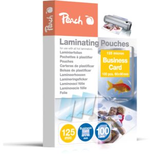 Peach Laminierfolie 60x90mm Business Card 125mic PP525-08