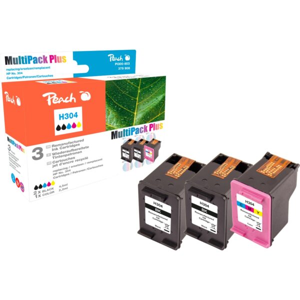 Peach Tinte 2x schwarz + color PI300-803
