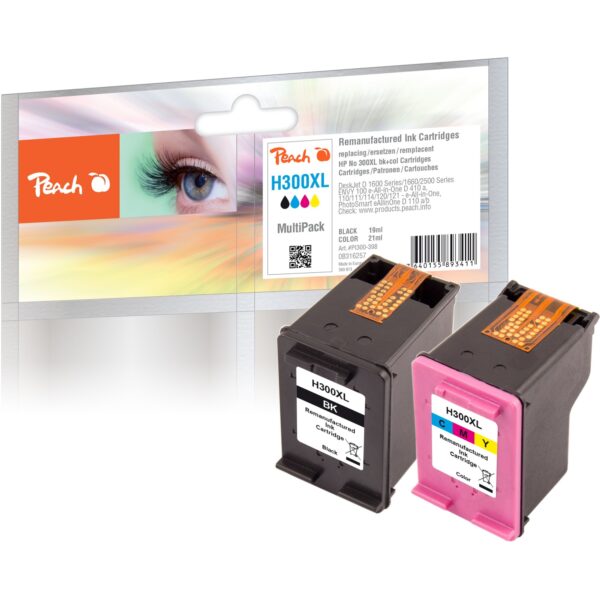 Peach Tinte schwarz + color PI300-398