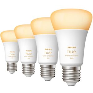 Philips Hue E27 Viererpack 4x570lm 60W