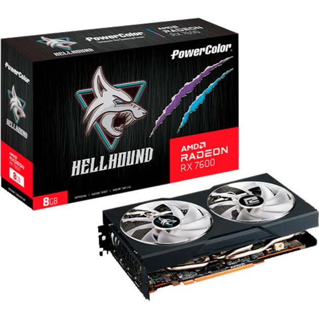 Powercolor Radeon RX 7600 Hellhound 8GB OC