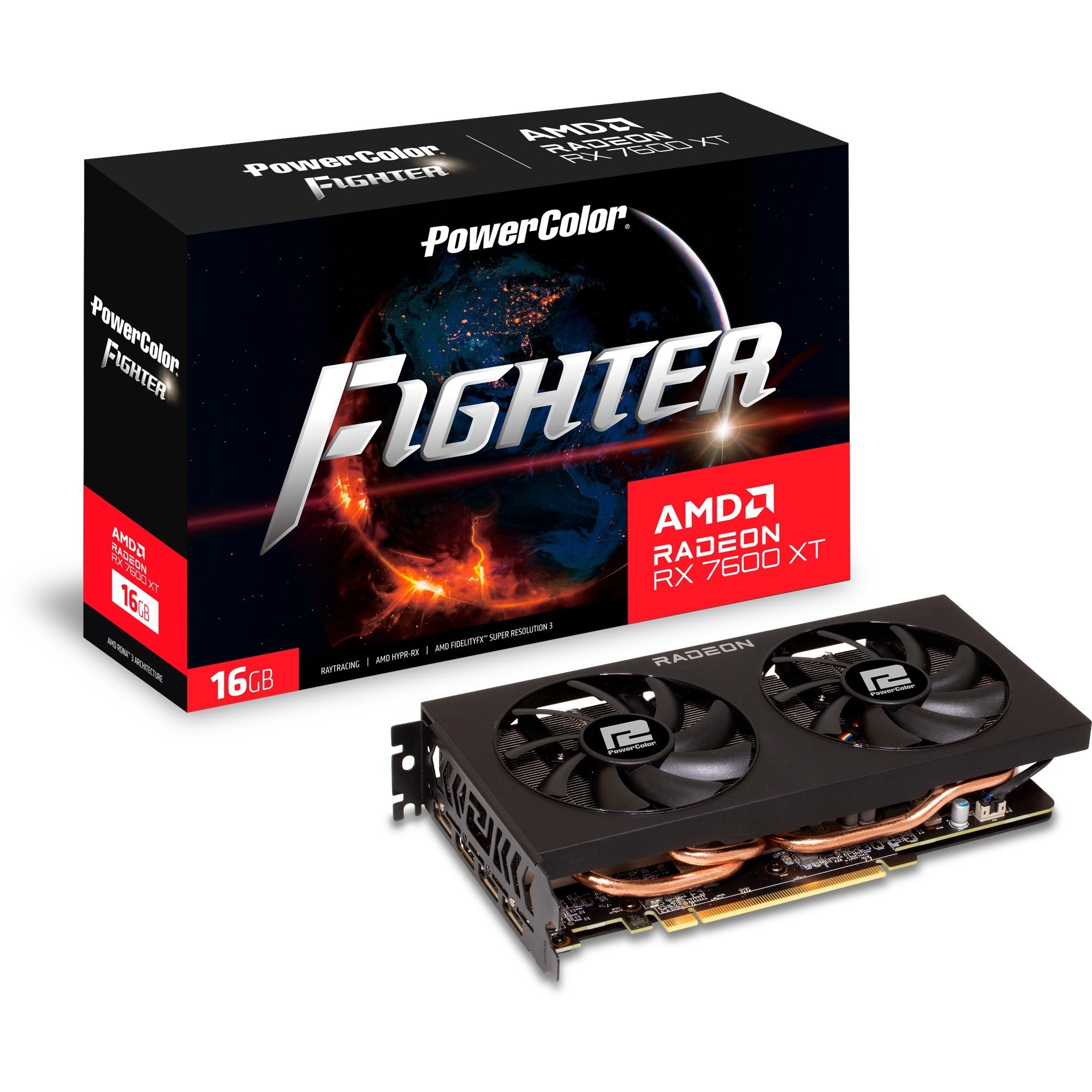 Powercolor Radeon RX 7600 XT Fighter 16GB