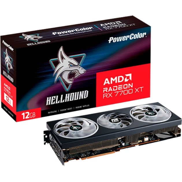Powercolor Radeon RX 7700 XT Hellhound 12GB OC