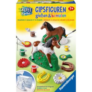 Ravensburger Gipsfiguren gießen & bemalen: Pferd