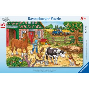 Ravensburger Puzzle Glückliches Bauernhofleben