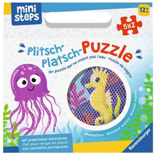 Ravensburger ministeps Plitsch-Platsch-Puzzle Meerestiere