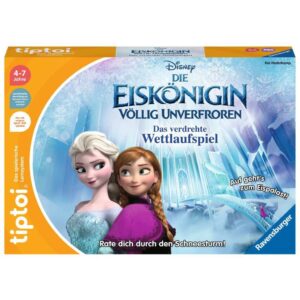 Ravensburger tiptoi Die Eiskönigin - Völlig unverfroren: Das verdrehte Wettlaufspiel