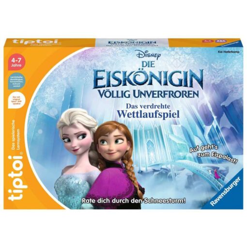 Ravensburger tiptoi Die Eiskönigin - Völlig unverfroren: Das verdrehte Wettlaufspiel