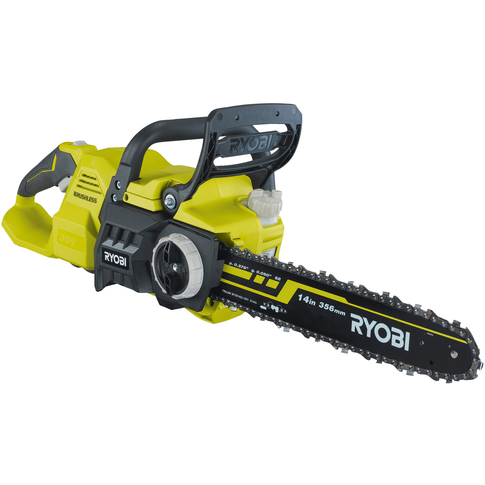 Ryobi MAX POWER Akku-Kettensäge RY36CSX35A-0