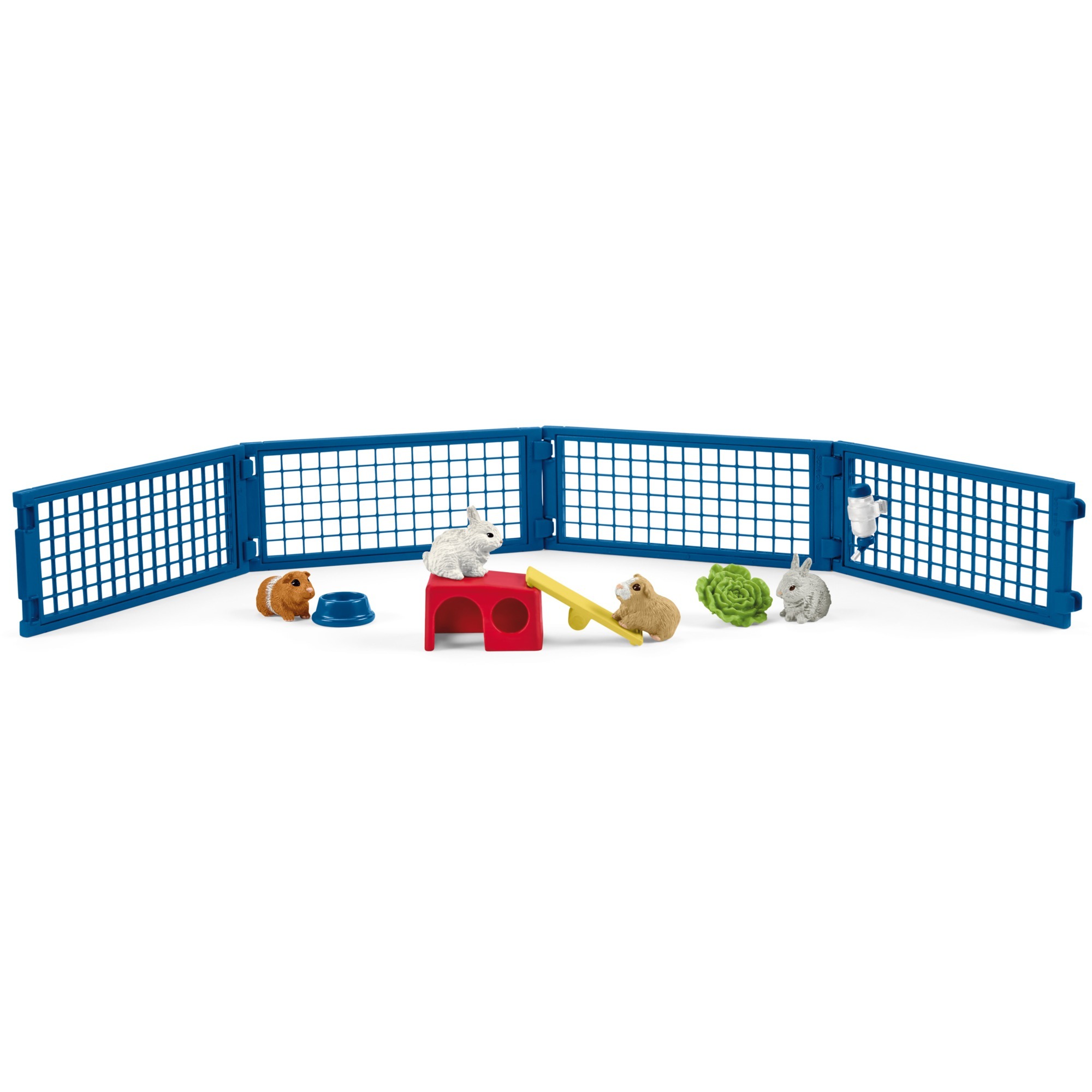 Schleich Farm World Zuhause für Kaninchen und Meerschweinchen