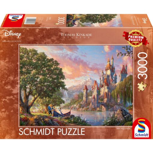 Schmidt Spiele Thomas Kinkade Studios: Belle''s Magical World