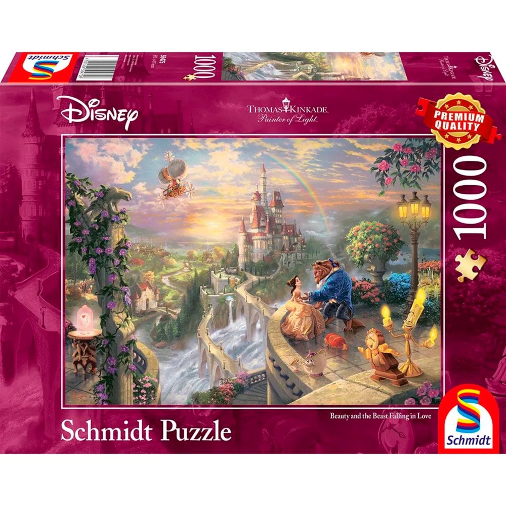 Schmidt Spiele Thomas Kinkade Studios: Disney Dreams Collection -Die Schöne und das Biest
