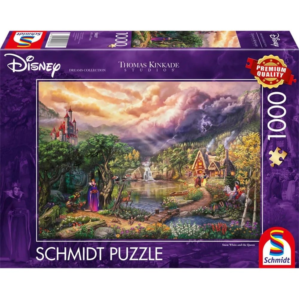 Schmidt Spiele Thomas Kinkade Studios: Disney Dreams Collection- Snow White and the Queen