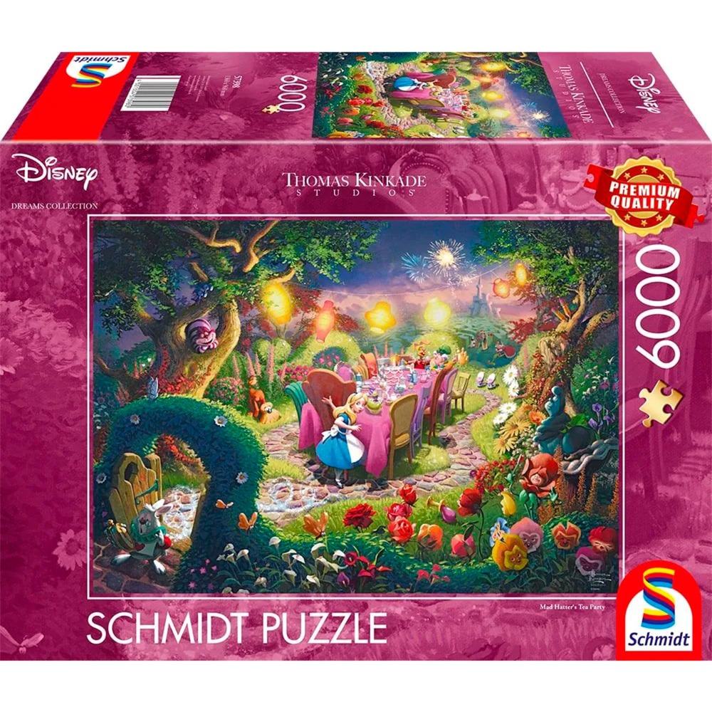 Schmidt Spiele Thomas Kinkade Studios: Disney Dreams Collection - Alice in Wonderland