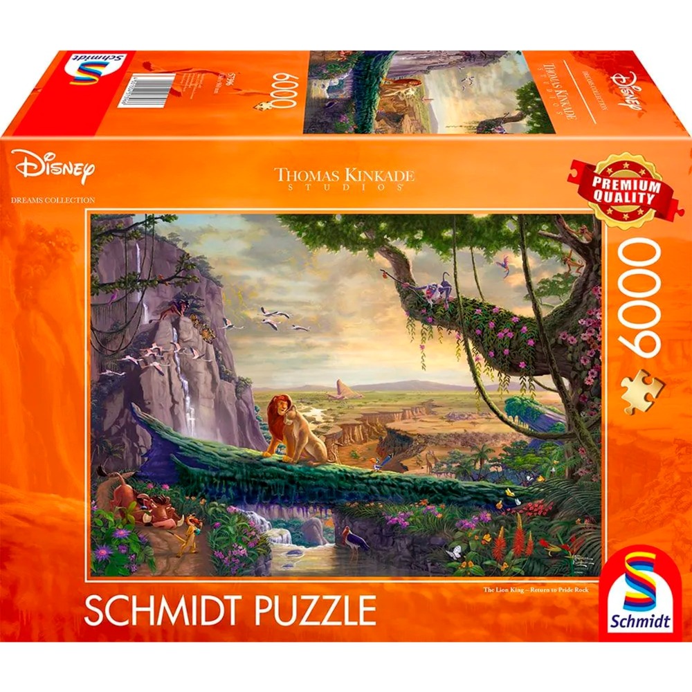 Schmidt Spiele Thomas Kinkade Studios: Disney Dreams Collection - The Lion King