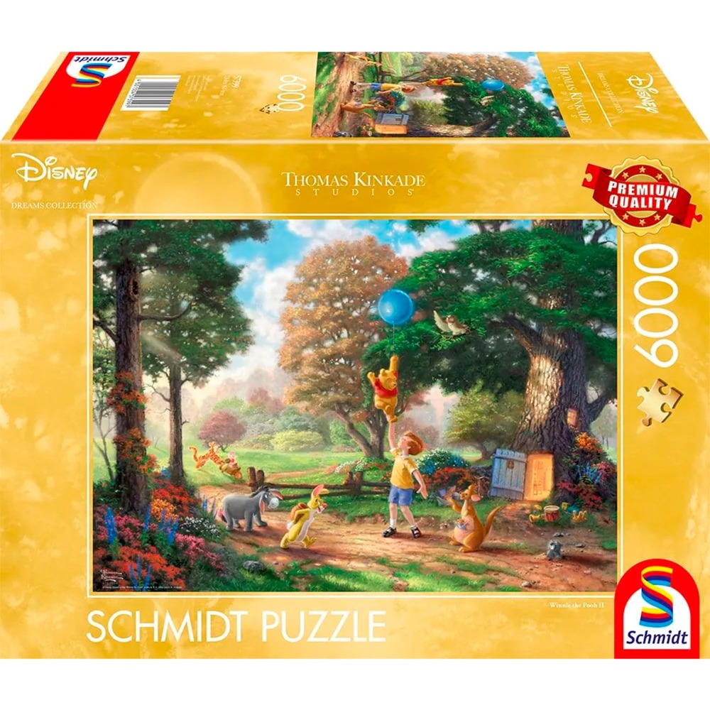 Schmidt Spiele Thomas Kinkade Studios: Disney Dreams Collection - Winnie Pooh II