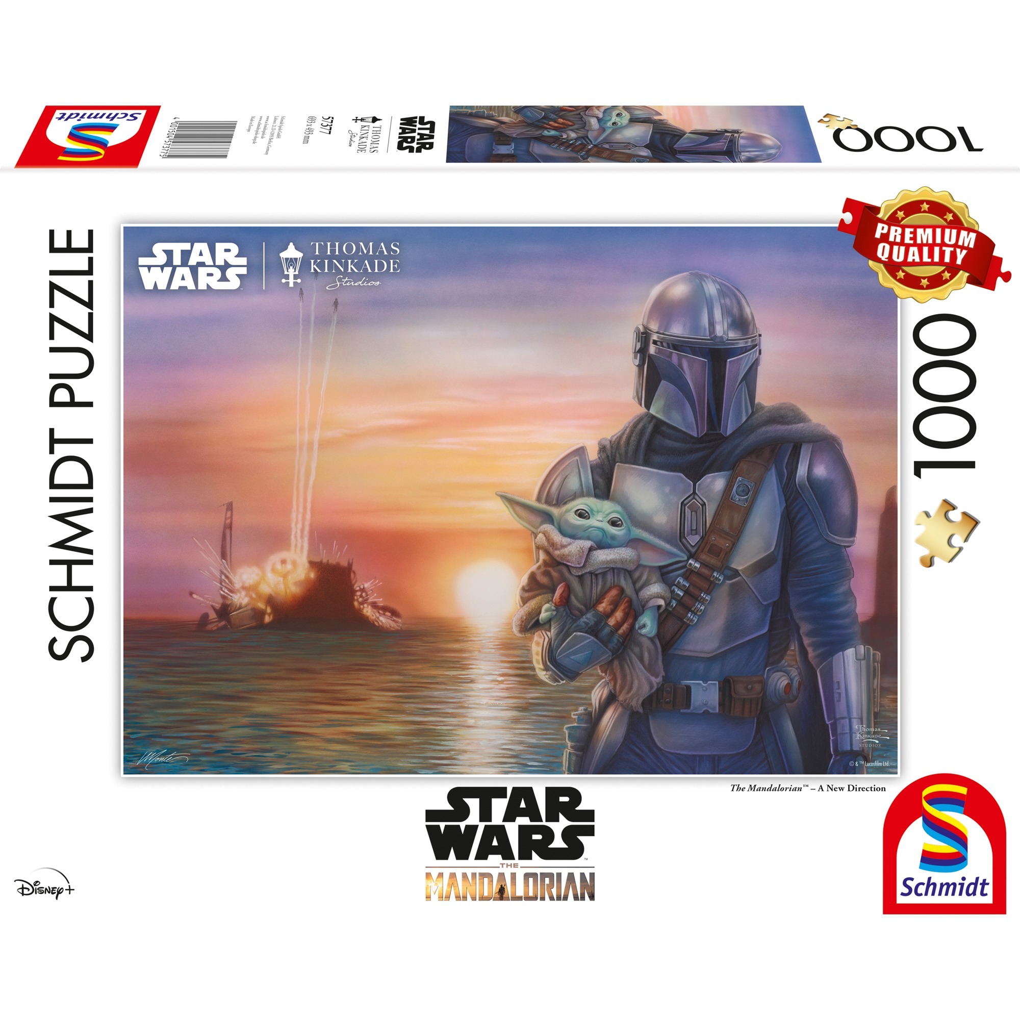 Schmidt Spiele Thomas Kinkade Studios: Star Wars The Mandalorian - A New Direction