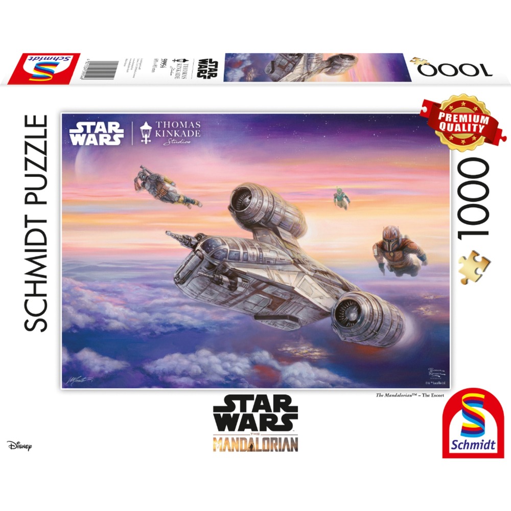 Schmidt Spiele Thomas Kinkade Studios: Star Wars The Mandalorian - Die Eskorte