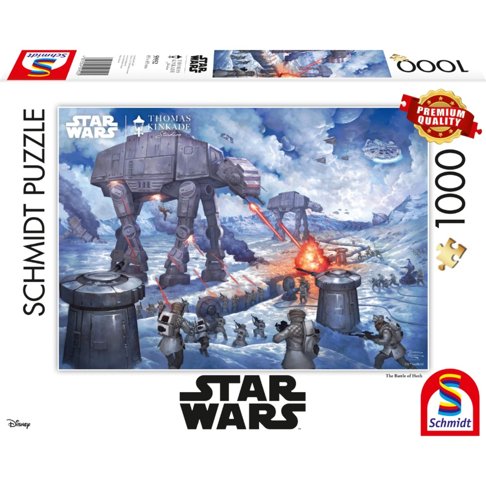 Schmidt Spiele Thomas Kinkade Studios: Star Wars - Die Schlacht von Hoth