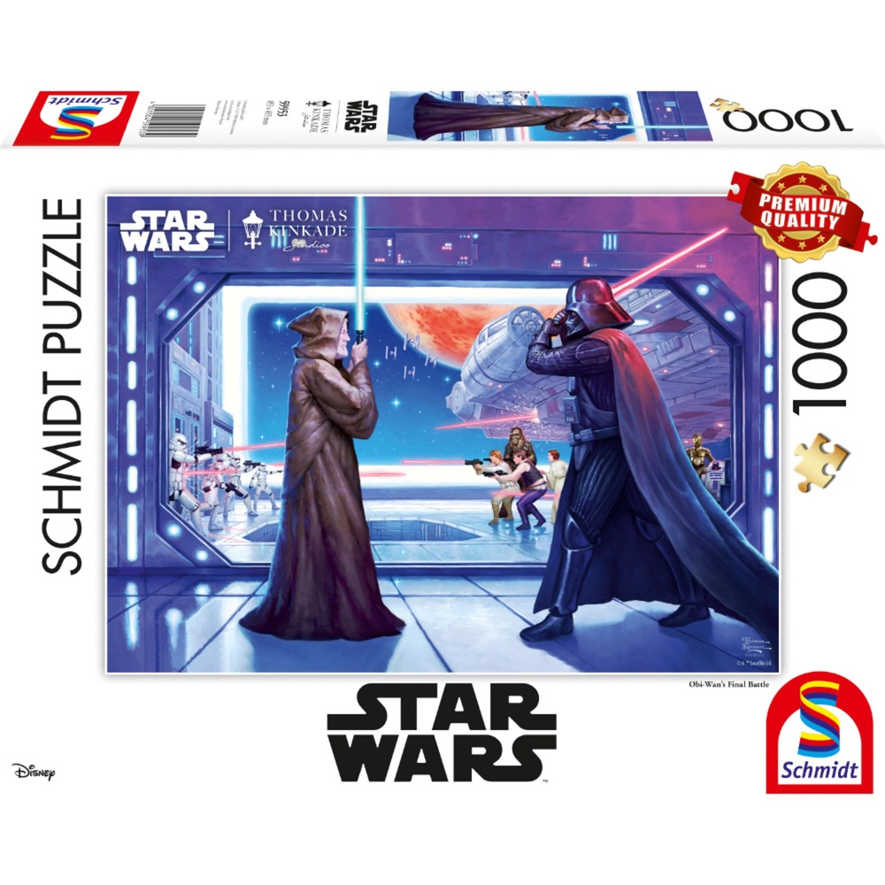 Schmidt Spiele Thomas Kinkade Studios: Star Wars - Obi Wan''s letzter Kampf