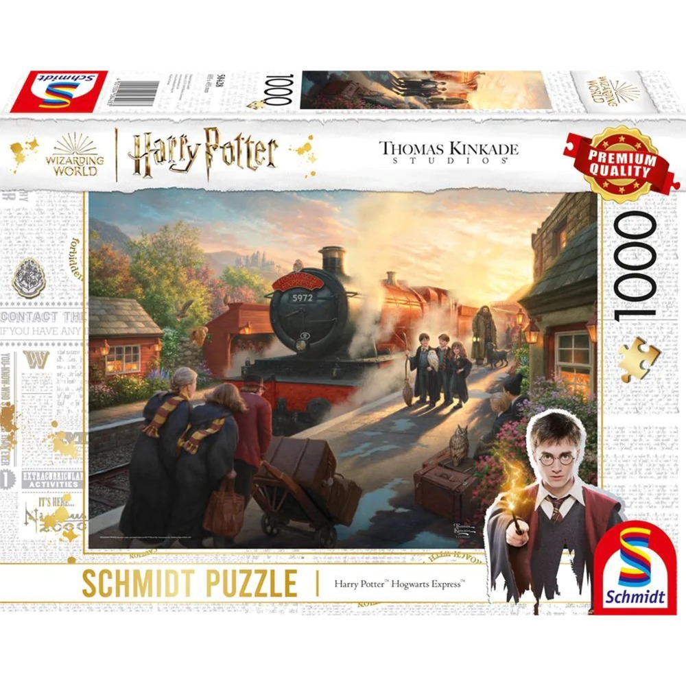 Schmidt Spiele Thomas Kinkade Studios: Wizarding World Harry Potter Hogwarts Express
