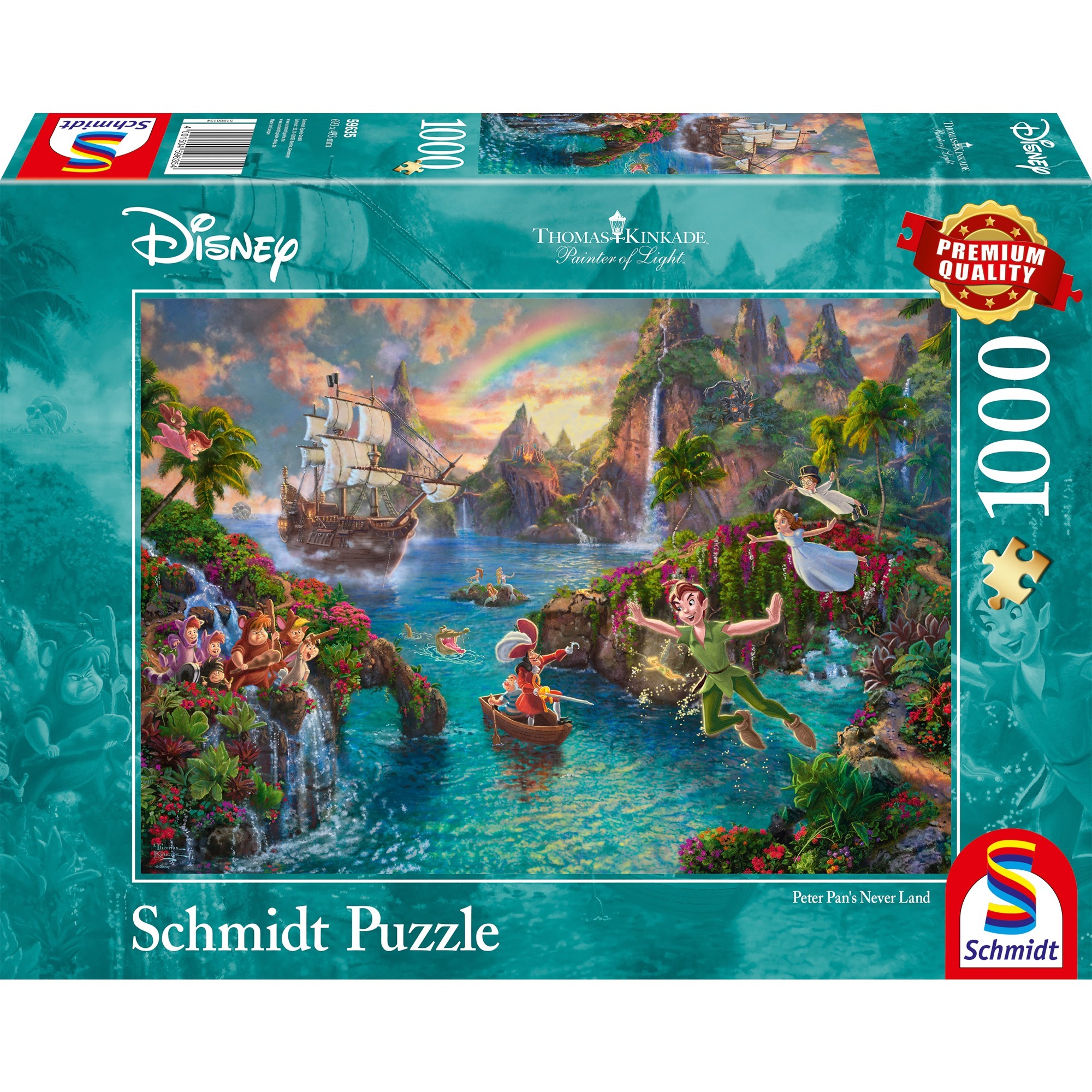 Schmidt Spiele Thomas Kinkade: Painter of Light - Disney