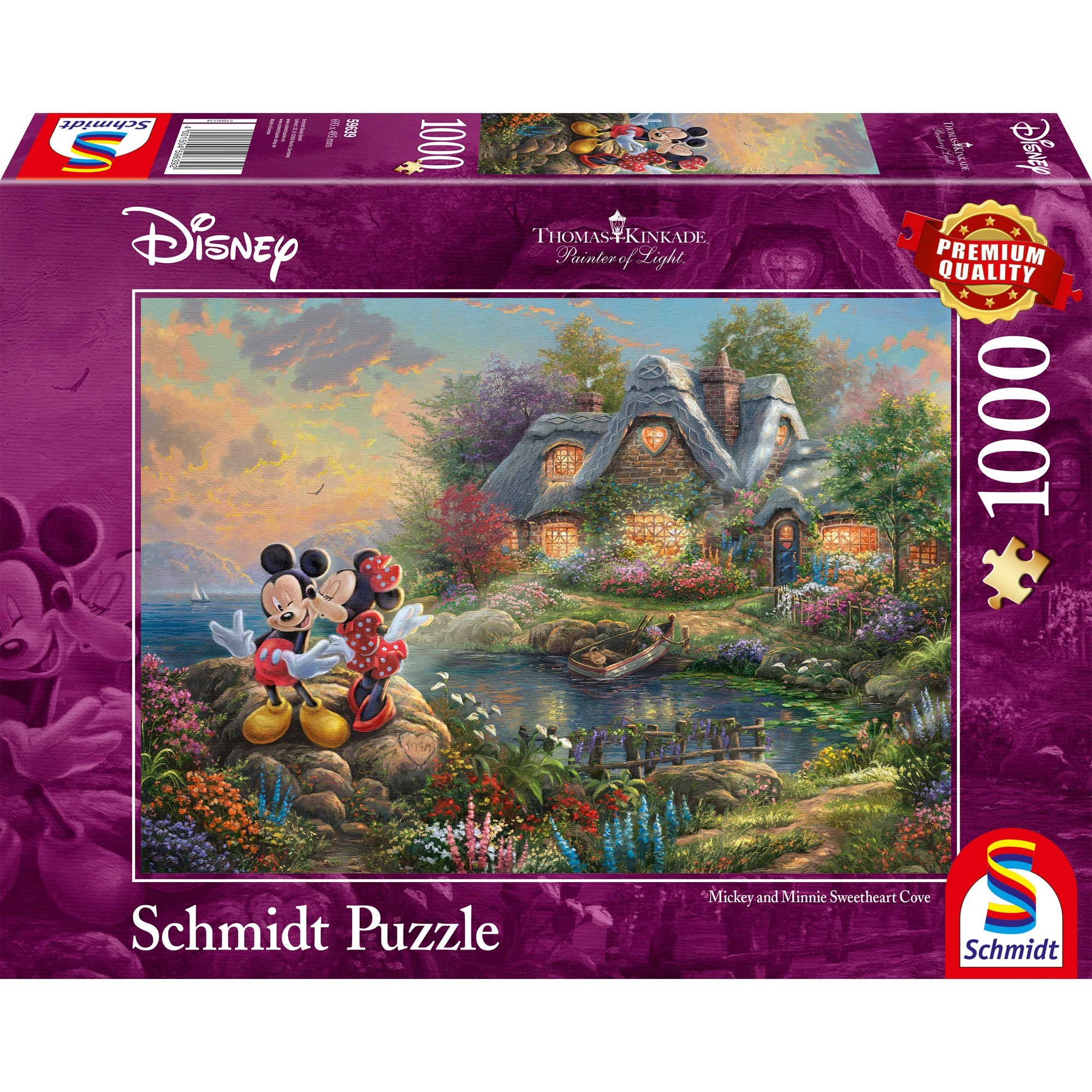 Schmidt Spiele Thomas Kinkade: Painter of Light - Disney