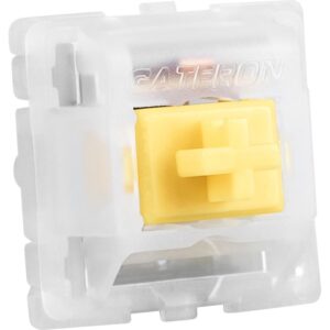 Sharkoon Gateron Cap Milky-Yellow Switch-Set