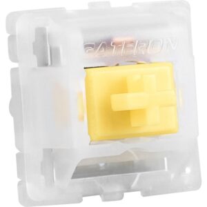 Sharkoon Gateron Cap V2 Milky-Yellow Switch-Set